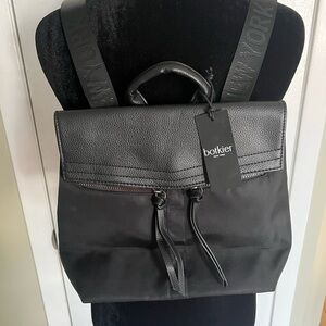 NWT Botkier New York Trigger Backpack in Black (Mini)